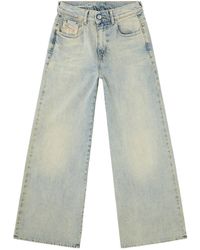 DIESEL - 1978 D-Akemi Flared Jeans - Lyst