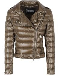 Herno - Long-Sleeved Down Jacket - Lyst