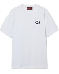 Gucci - Cotton Jersey T-Shirt - Lyst