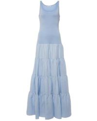 Gabriela Hearst - Pozas Tiered Linen Maxi Dress - Lyst