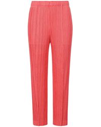 Pleats Please Issey Miyake - Pleats Please Issey Miyake Thicker Bottoms 1 Trousers - Lyst