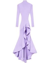 Stella McCartney - Long-Sleeve Asymmetric Dress - Lyst