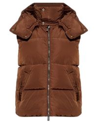 DSquared² - Quilted Detachable Hood Down Vest - Lyst
