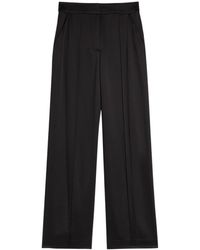Jonathan Simkhai - Kyra Wide-Leg Satin Trousers - Lyst