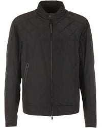 Moncler - Logo Patch Short Puffer Jacket - Lyst