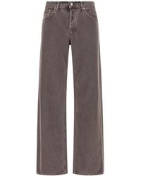 Agolde - Low Rise Loose Wide-Leg Jeans - Lyst