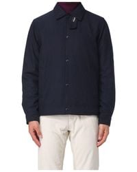 Woolrich - Button-Up Long-Sleeved Shirt Jacket - Lyst