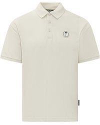 Palm Angels - Palm Patch Short-Sleeved Polo Shirt - Lyst