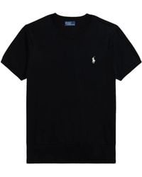 Polo Ralph Lauren - Short-Sleeve Logo Detail T-Shirt - Lyst