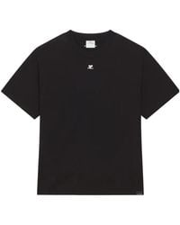 Courreges - Courrèges Ac-Logo Crewneck T-Shirt - Lyst