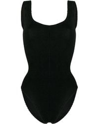 Reina Olga - One Piece Ribbed Swimsuit - Lyst