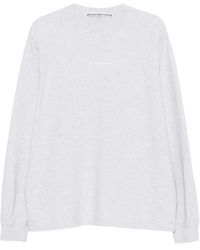 Alexander Wang - Logo Long Sleeve T-Shirt - Lyst
