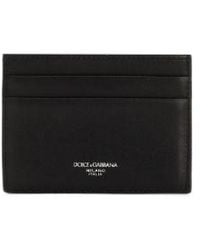 Dolce & Gabbana - Logo Stamp Card Holder - Lyst