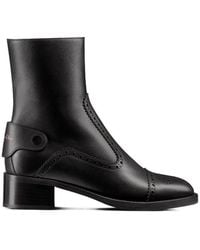 Dior - D-Folk Heeled Ankle Boot - Lyst