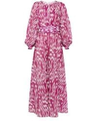 Eres - Tornado Balloon-Sleeve Maxi Dress - Lyst