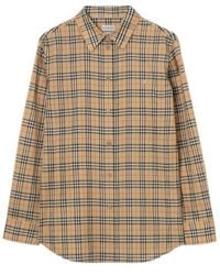 Burberry - Emma Check Shirt - Lyst