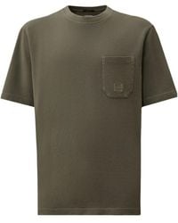 C.P. Company - Logo Patch Crewneck T-Shirt - Lyst