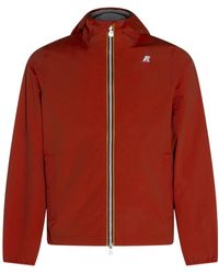 K-Way - Zip-Up Hooded Jacket - Lyst