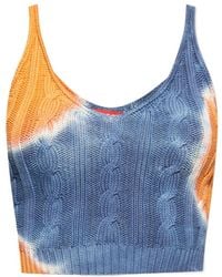 DIESEL - Sleeveless Tops - Lyst