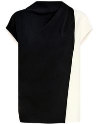 Proenza Schouler - Elsa Drape-Detail Blouse - Lyst