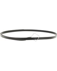 The Row - Rhombe Leather Belt - Lyst