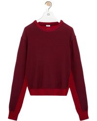 Loewe - Long-Sleeve Knit Top - Lyst