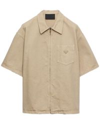 Prada - Old Denim Shirt - Lyst