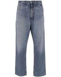 Haikure - Denim Trousers With Belt Loops - Lyst
