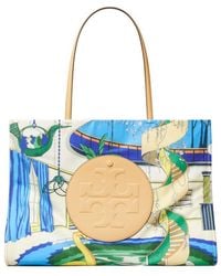 Tory Burch - Ella Printed Shopping Bag - Lyst