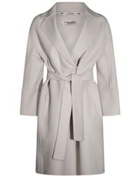 Max Mara - Laced Wool Coat - Lyst