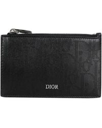 Dior - Twill Embossed Purse - Lyst