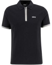Barbour - Logo Embroidered Polo Shirt - Lyst