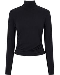 James Perse - Cotton-Blend Jersey T-Shirt - Lyst