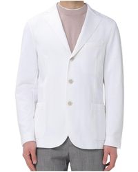 Eleventy - Button Blazer - Lyst