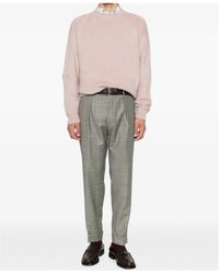 Roberto Collina - Oversized Crew Neck Knit Sweater - Lyst