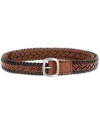 Hereu - Braided Leather Belt - Lyst