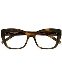 Saint Laurent - Eyewear Cat-Eye Glasses - Lyst