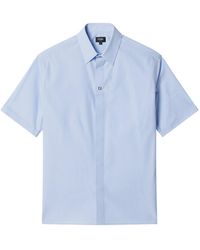 Fendi - Ff Plaque Short Sleeved Shirt - Lyst