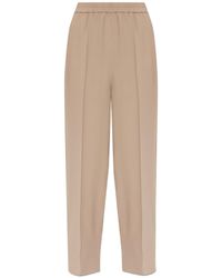 Fabiana Filippi - Elastic-Waist Casual Trousers - Lyst