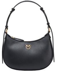 Pinko - Half Moon Mini Love Bag - Lyst