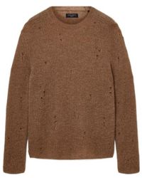AllSaints - Edgin Mohair Blend Jumper - Lyst