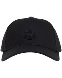 Moncler - Logo Patch Baseball Cap - Lyst