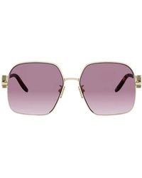 Fendi - Eyewear Geometric Frame Sunglasses - Lyst