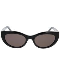 Saint Laurent - Eyewear Cat-Eye Frame Sunglasses - Lyst
