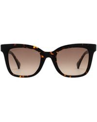Max Mara - Square Frame Sunglasses - Lyst