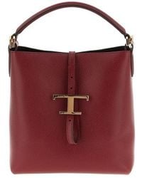 Tod's - Small T-Buckle Bucket Bag - Lyst