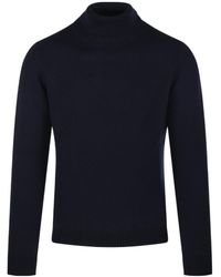 Roberto Collina - Virgin Wool Turtleneck Knitwear - Lyst