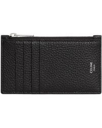 Celine - Zipped Compact Card Holder - Lyst