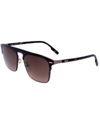 ZEGNA - Square Frame Sunglasses - Lyst