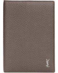 Saint Laurent - Tiny Cassandre Passport Case - Lyst